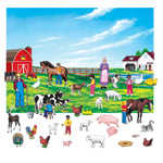 FARM SET 6IN FIGURES WITH UNMOUNTED