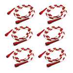 (6 EA) JUMP ROPE PLASTIC SEGMENTED