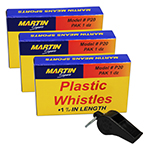 (3 PK) WHISTLE SMALL PLAS TIC 12 PER