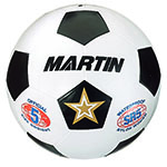 SOCCER BALL WHITE SIZE 5 RUBBER