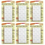 (6 PK) MAGIC MOUNTS CHART MOUNTS