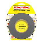 CLING THING DISPLAY STRIP GRAY