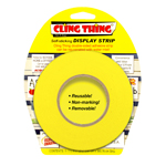 CLING THING DISPLAY STRIP YELLOW