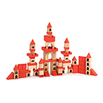 WOODEN STACKING CASTLE EC O FRIENDLY