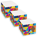 (3 EA) POST-IT NOTES CUBE 620 SHTS