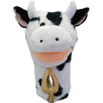 PLUSHPUPS HAND PUPPET COW