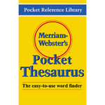 MERRIAM WEBSTERS POCKET T HESAURUS