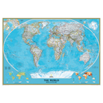 WORLD MURAL MAP