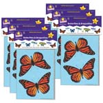 (6 PK) BUTTERFLIES DRAGON FLIES