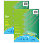 (2 PK) CARD STOCK BRIGHTS EMERALD