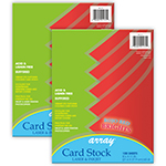 (2 PK) CARD STOCK BRIGHTS ROJO RED