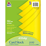 ARRAY CARD STOCK BRIGHTS LEMON