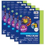 (5 PK) TRU RAY 9X12 BRILL IANT LIME