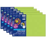 (5 PK) TRU RAY 12X18 BRIL LIANT LIME