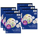 (6 EA) DOODLE PAD WHITE 8 0 SHEETS