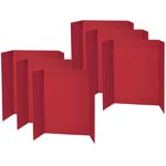 (6 EA) RED PRESENTATION B OARD 48X36