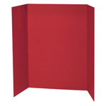 RED PRESENTATION BOARD 48 X36