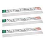 (3 PK) DRY ERASE SENTENCE STRIPS