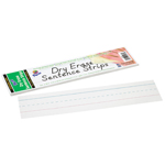 DRY ERASE SENTENCE STRIPS WHITE 3 X