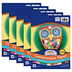 (5 PK) CONSTRUCTION PAPER ASST