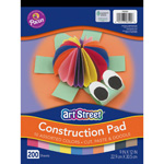 CONSTRUCTION PAPER PAD 20 0 SHEETS