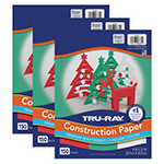 (3 PK) HOLIDAY CONSTRUCTI ON PAPER