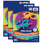 (3 PK) CONSTRUCT PAPER VI BRANT ASST