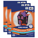 (3 PK) HALLOWEEN CONSTRUC TION PAPER