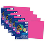 (5 PK) CONSTRUCTION PAPER HOT PINK