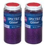 (2 EA) GLITTER 1LB PURPLE