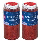 (2 EA) GLITTER 1LB RED