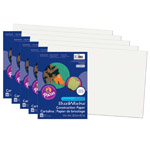 (5 PK) CONSTRUCTION PAPER WHITE