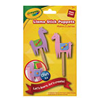 CRAYOLA LLAMA STICK PUPPE TS KIT