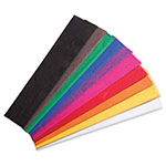 10 COLOR CREPE PAPER 20IN X 7-1/2FT