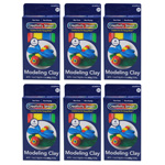 (6 EA) MODELING CLAY 1 LB