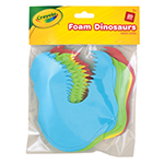 FOAM DINOSAUR ASSORTED CO LORS 20CT