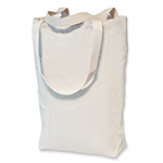 LARGE CANVAS TOTE BAG 11 X 14 X 4IN