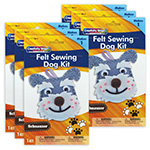 (6 EA) CREATIV CRAFT KIT SCHNAUZER