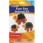 CRAFT KIT TURTLE FAMILY A SST. SIZES