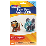 CRAFT KIT LION ELEPHANT A SST. SIZES