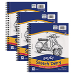 (3 EA) SKETCH DIARY MEDIU M WEIGHT