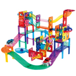 MAGNET MARBLE RUN RACE CA R TRACK