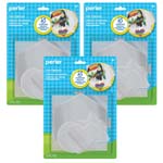 (3 PK) BASC SHAPES CLEAR PEGBOARDS