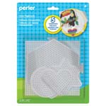 BASIC SHAPES CLEAR PEGBOA RDS 5PK