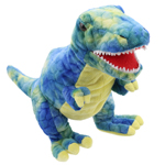 BABY DINOS PUPPETS T-REX- BLUE