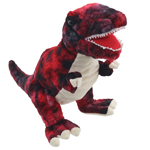 BABY DINOS PUPPETS T-REX- RED