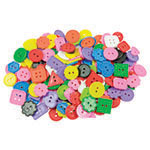CRAFT BUTTONS ASST 1 LB P K