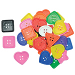 REALLY BIG BUTTONS 60/PKG .