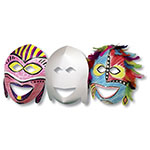 ROYLCO AFRICAN MASKS 20PK