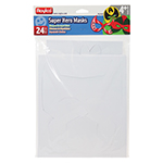 24CT DIE CUT SUPER HERO M ASKS